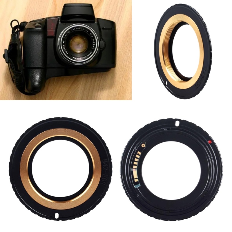 Ring Adapter Lensa zzz M42 Ke EF-Mount/EF-S Mount Untuk Rebel T6i T6-T5i T5-T4i T4 T3i