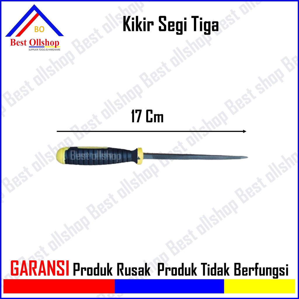 Kikir Gagang Karet - Kikir Gergaji - Kikir Segitiga