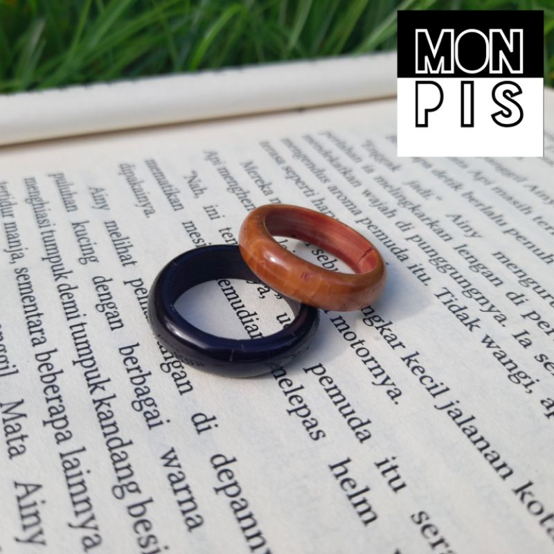 Cincin kokkah koka kaukah pukaha ASLI Cincin Kayu