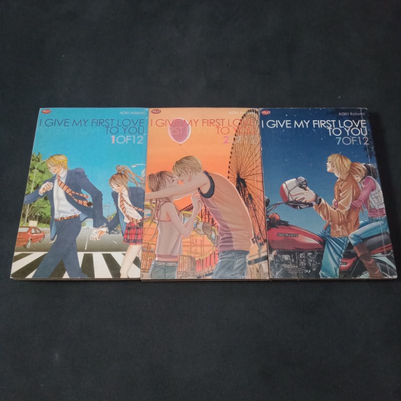 komik i give my first love to you aoki kotomi