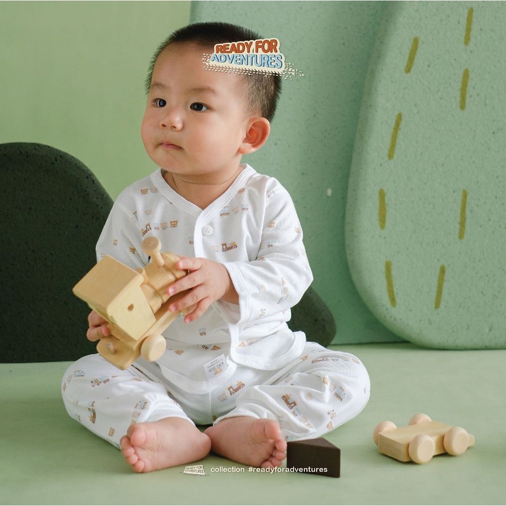 Kiki Pup - Long Set / Setelan Bayi Dan Anak Unisex Part 2