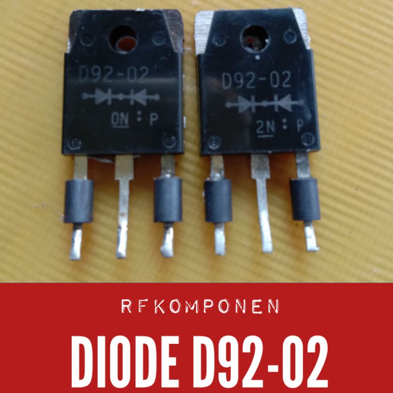 DIODE MESIN LAS D92-02 (20A 200V) KAKI PANJANG