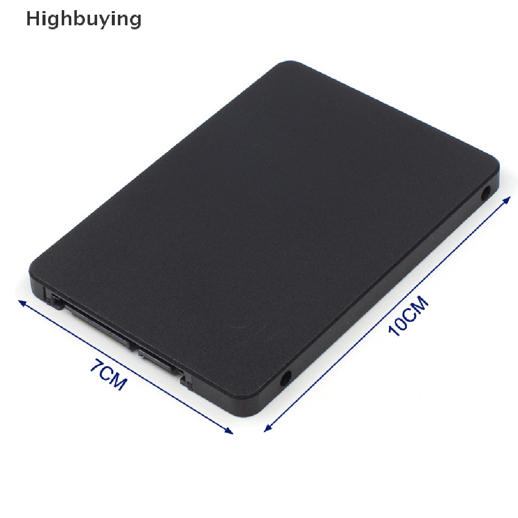 Hbid Casing Hard Disk 2.5 Inch SSD Handphone Hard Drive Case Adaptor Box ABS Perlindungan Lingkungan Plastik Shell Sata 7mm Glory