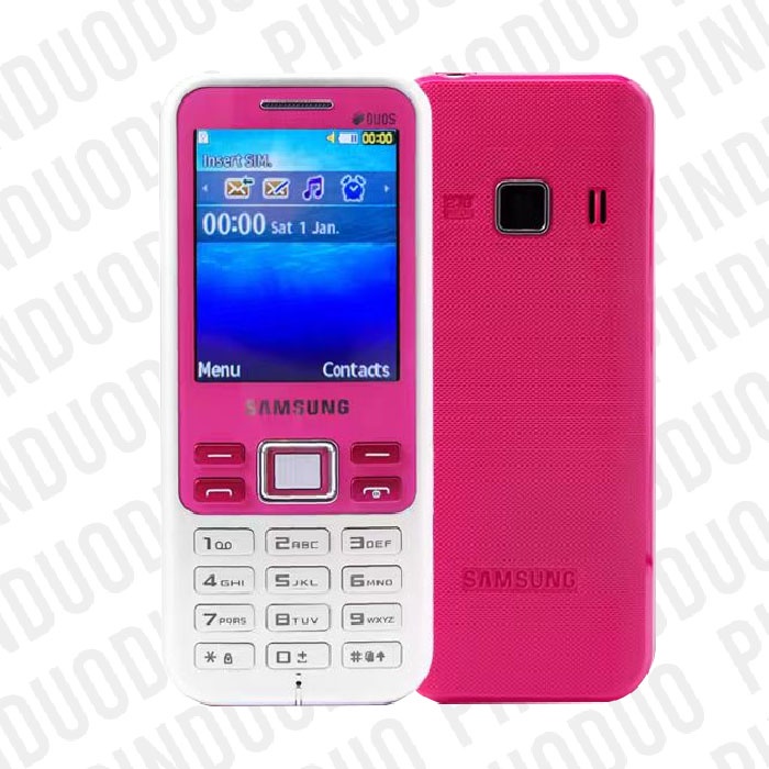 hp SAMSUNG GT-C3322 PHYTON Dual sim Garansi 1 Bulan termurah