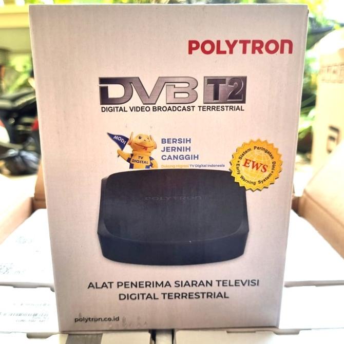 STB Polytron Set Top Box DVB T2 TV Digital