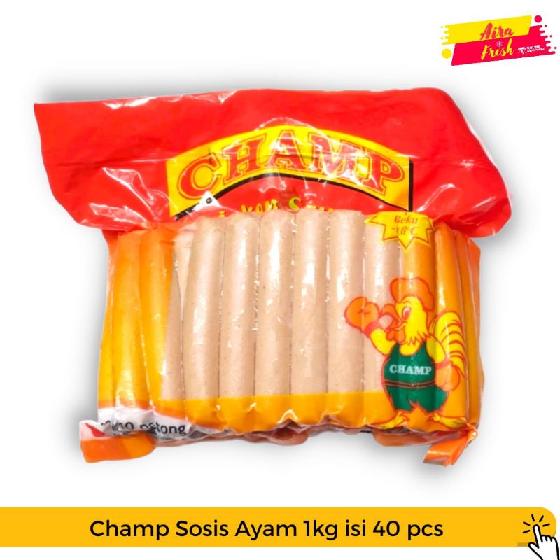 

Champ Sosis Ayam isi 40 potong 1KG