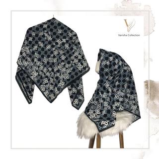 Kerudung Motif Premium/Hijab Voal Premium/Kerudung Motiv Ori Varisha