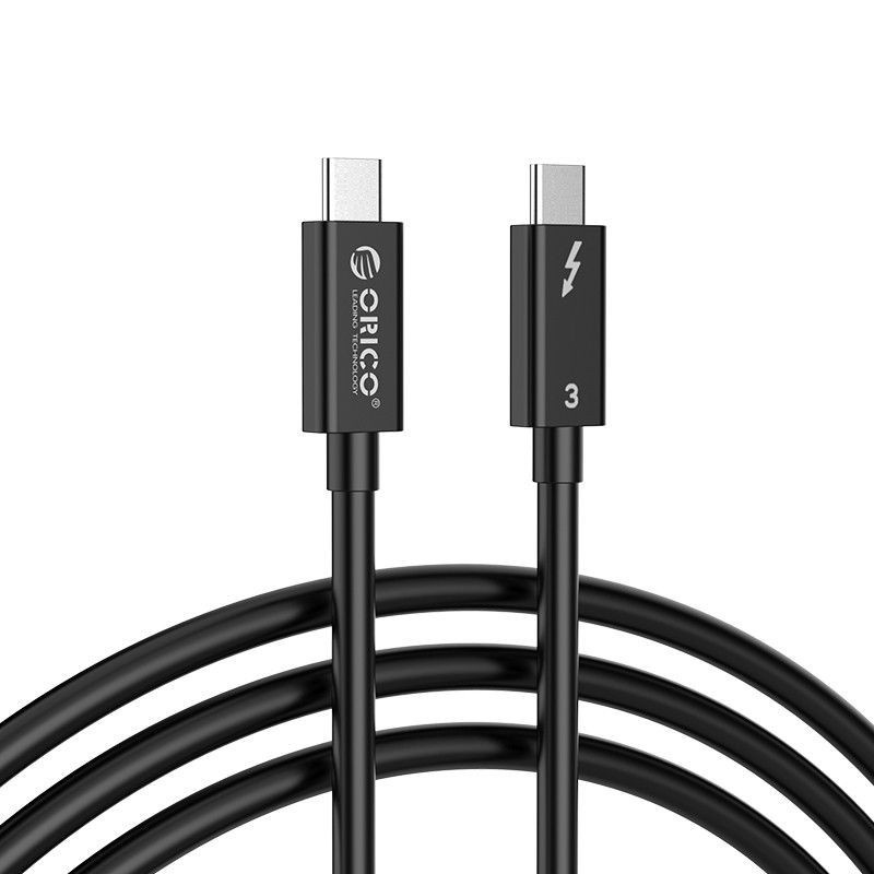 Type-c thunderbolt 3 to usb-c cable orico 70cm 40Gbps 100w 5A 8k 4k Fast Charge data sync tbl07 tbl-07