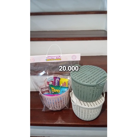 

souvenir paket set Snack with bowl