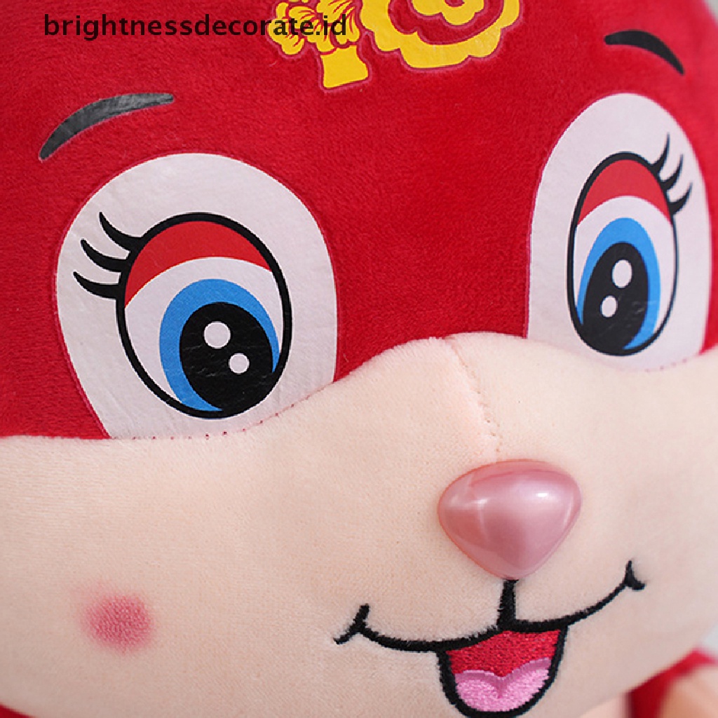 [Birth] 1pc 2023masker Tahun Kelinci Mainan Mewah Natal Tahun Boneka Keberuntungan Rabbit Toy [ID]