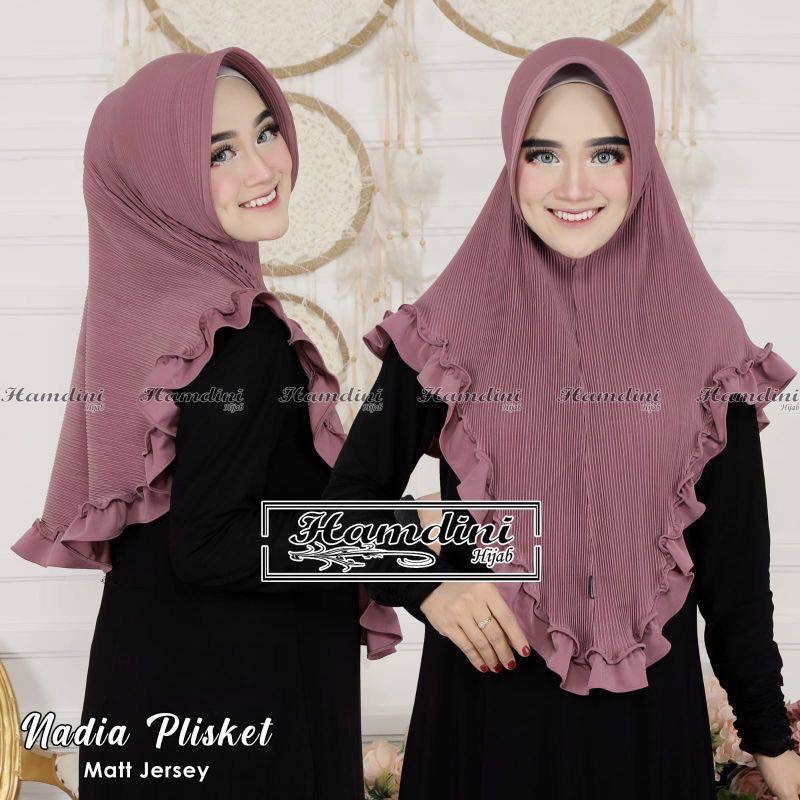 Bergo Nadia Plisket Hamdini | Hijab