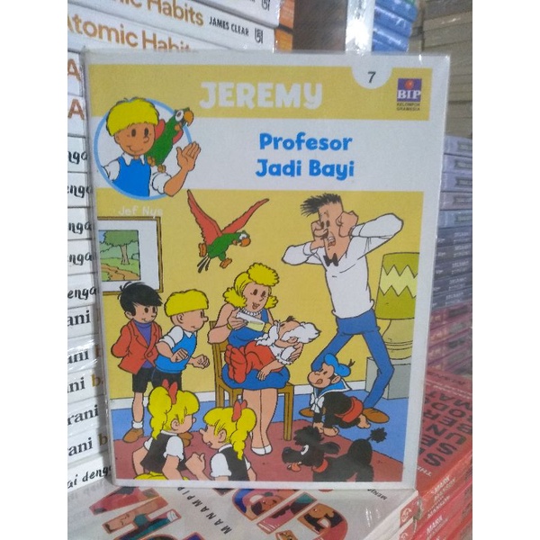 BUKU CERITA ANAK JEREMY PROFESOR JADI BAYI