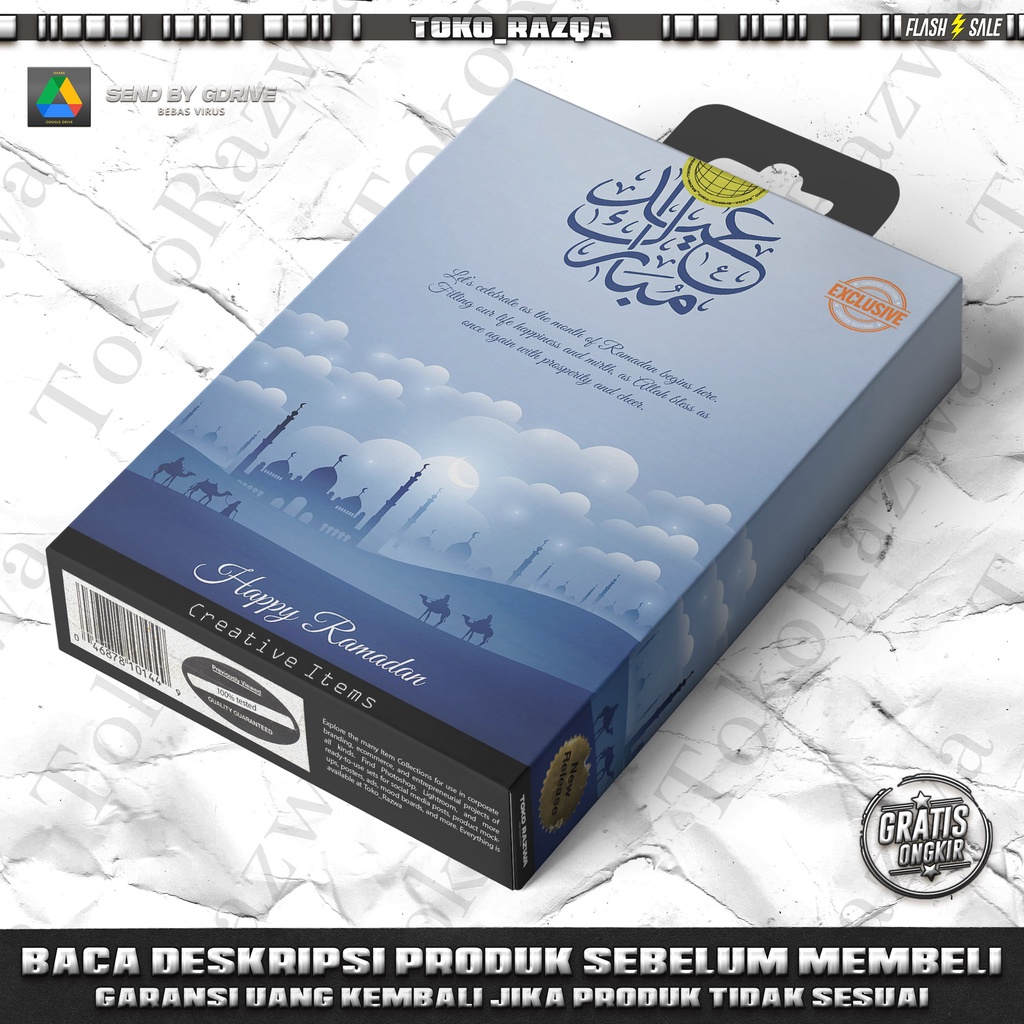 Ramadan Photoshop Assets Collection 2022 - PNG / AI