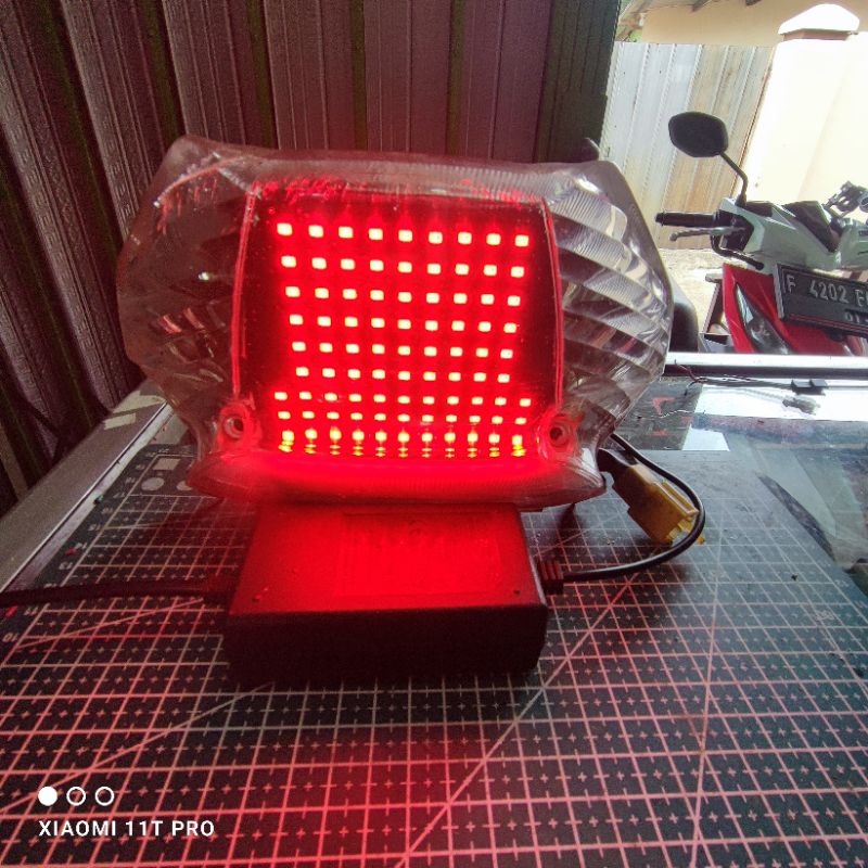 RK Lampu rem running mio sporty smile otomatis