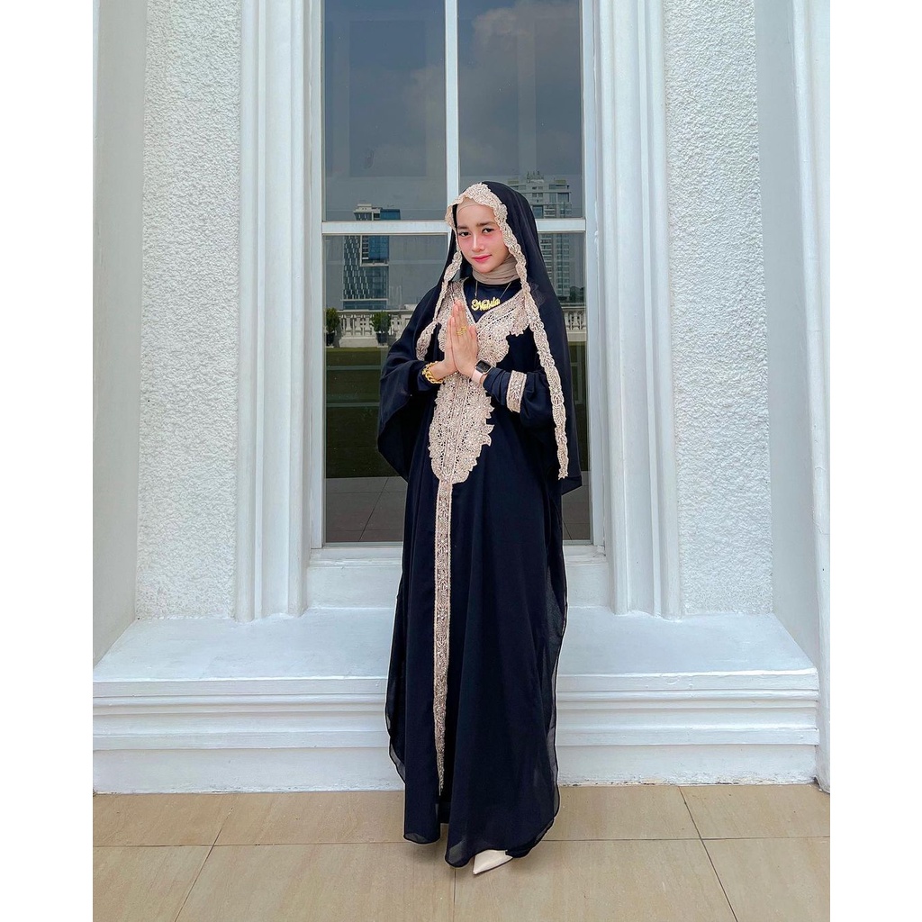 Kaftan Wanita Kondangan | Kaftan Putih Mewah | Kaftan Jumbo | Kaftan Premium | Kaftan Remaja | Dress