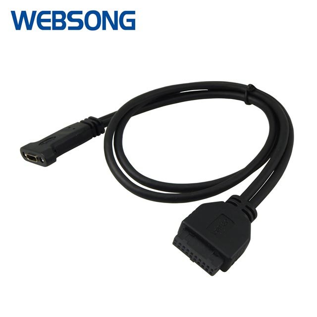 Kabel Type C 3.1 F to USB 3.0 Front Panel Header Websong