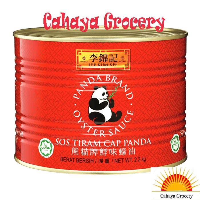 

Lee Kum Kee PANDA OYSTER SAUCE / SAUCE TIRAM 2,2KG x 6 Cans