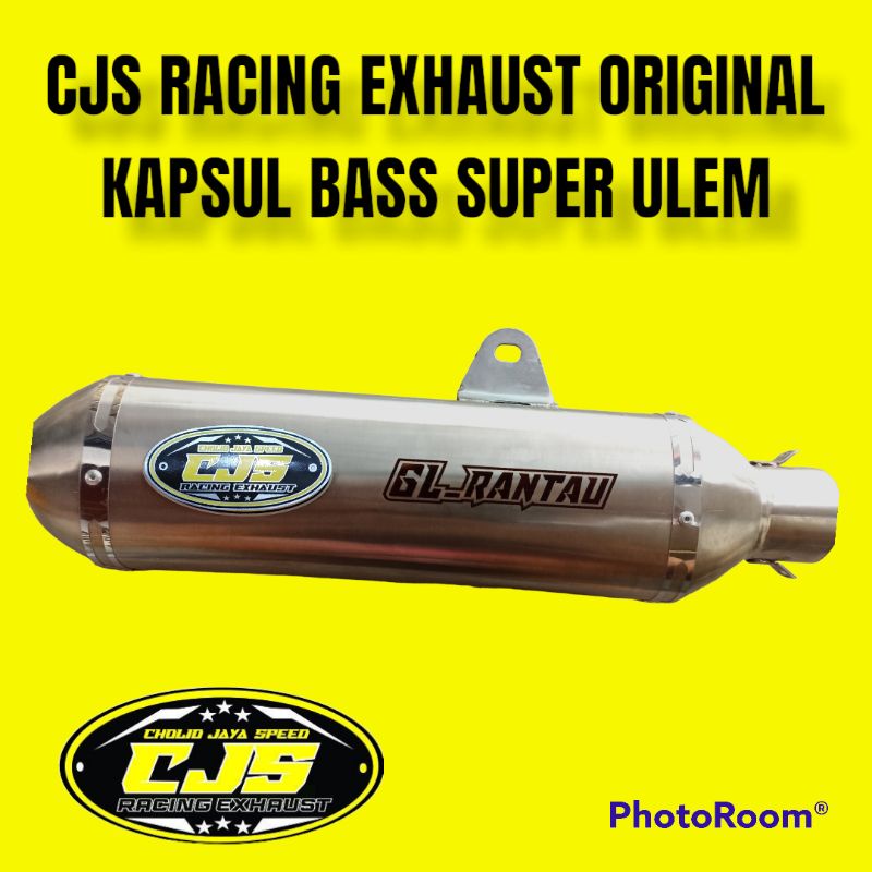 Knalpot CJS racing exhaust original kapsul slincer CJS originalbukan cts dsm rms