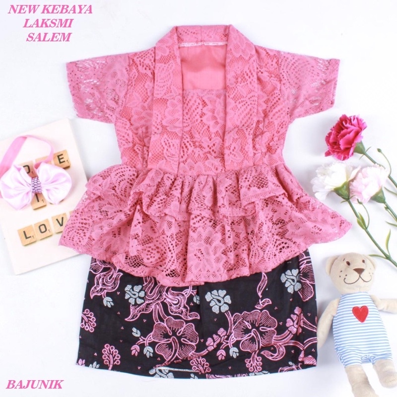 baju Anak Model Kebaya Laksmi / Baju Adat Anak jawa premium/ pakaian anak nusantara / atasan broklat