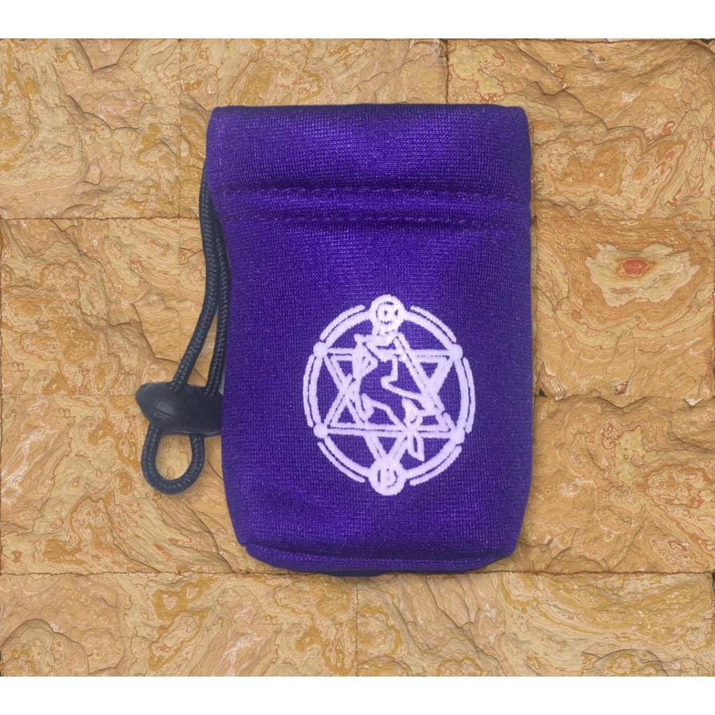 POUCH GAMBAR LOGO - BISA DILETKAN BERDIRI