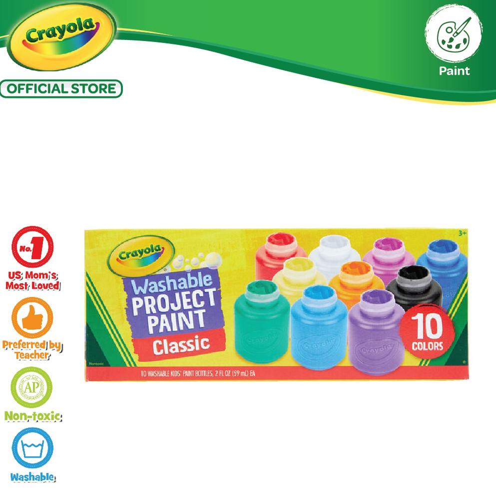 

Crayola Washable Kids Paint - 10 Color W7LU05835