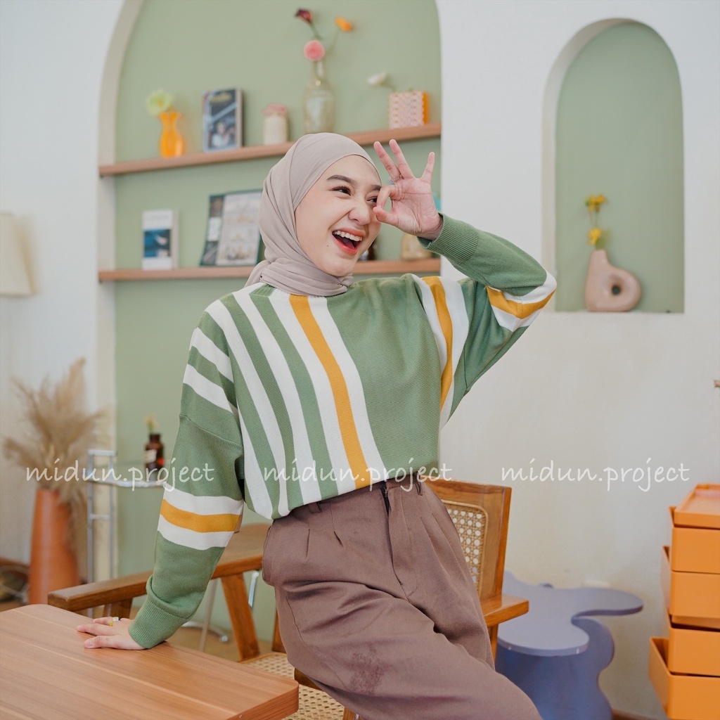 JILAN BLOUSE OVERSIZE | BLOUSE RAJUT WANITA