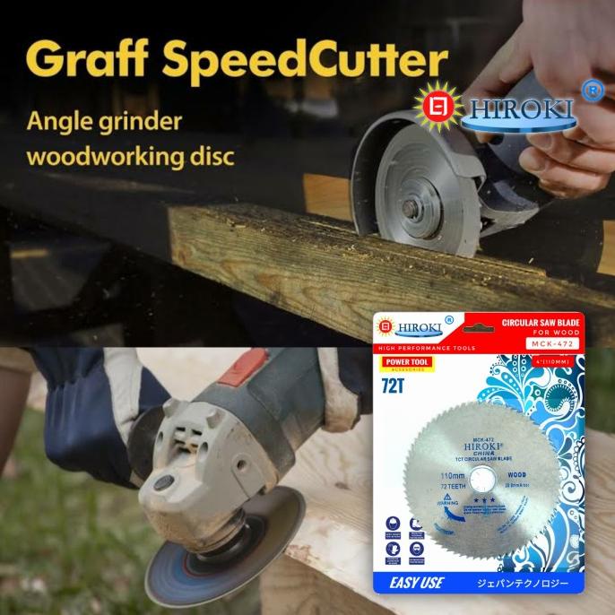 Hiroki mata cirkle circular Saw 4Inch 72T Gerinda Tangan Potong Kayu kiansejahtera8 Ayo Beli