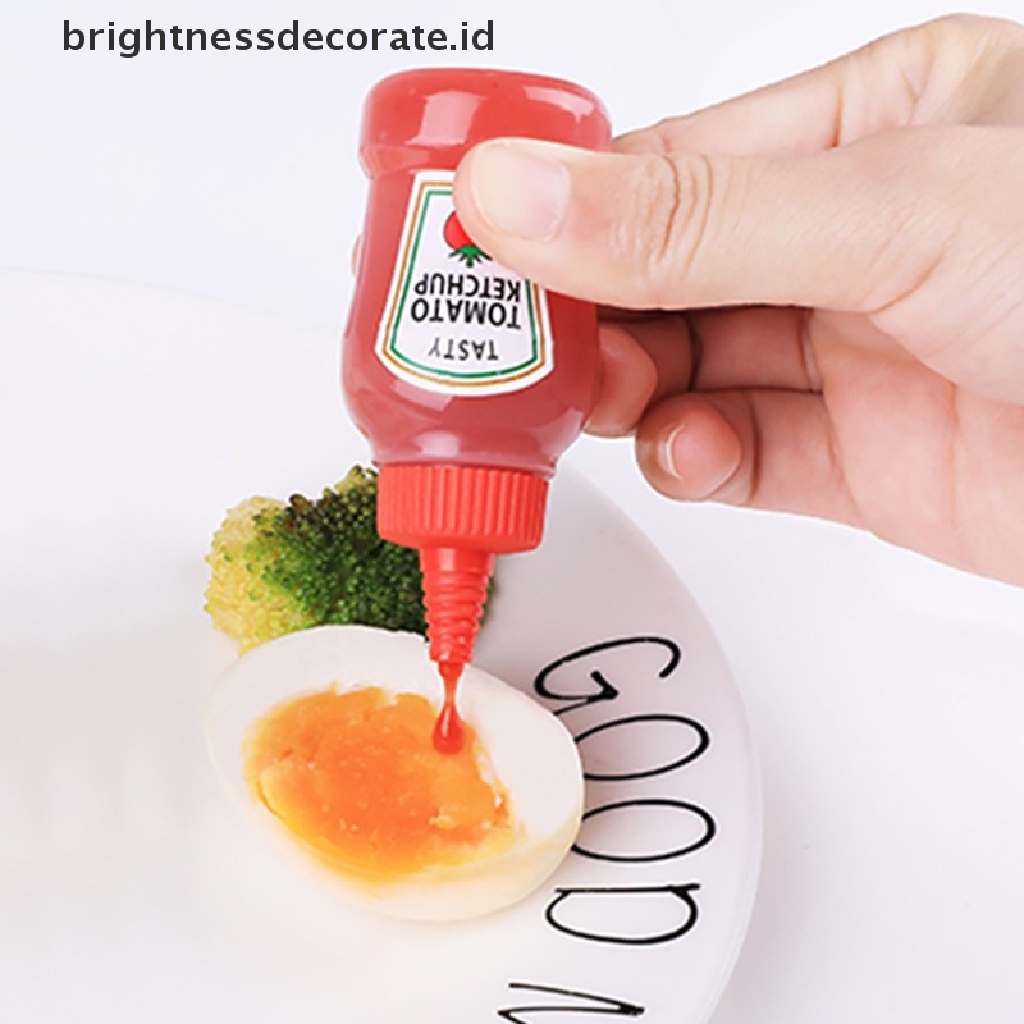 [Birth] Botol Minyak Saus Salad Kapal Saus Tomat Mini Kecap Madu Mustard [ID]