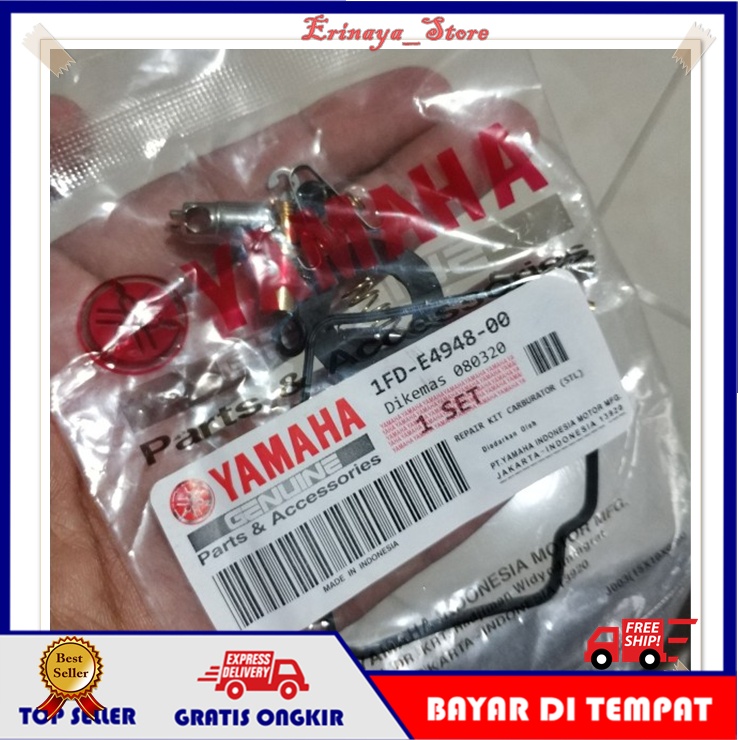 ORIGINAL YGP Parkit Repair Kit RepairKit Karburator Motor Yamaha F1ZR FI F1 ZR FIZ F1Z R 3YR Origina