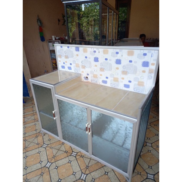 Meja Kompor alumunium