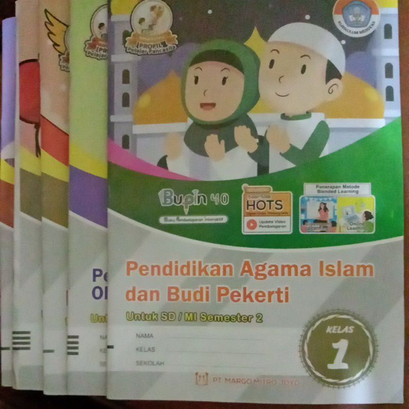 LKS Pendidikan Agama Islam dan Budi Pekerti untuk SD/MI kelas 1 semester 2