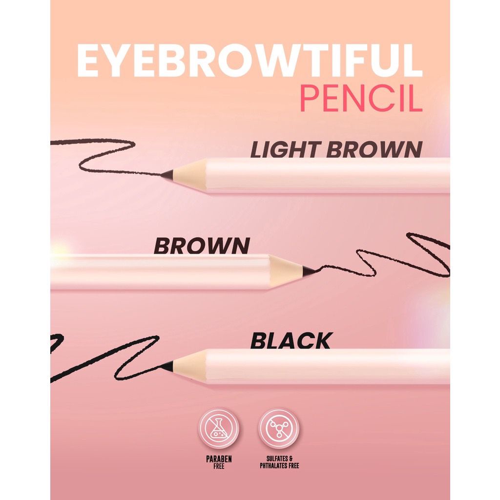 Hanasui Eyebrowtiful Pencil | Eyetractive Liner Pen | Pensil Alis | Eye Makeup Series