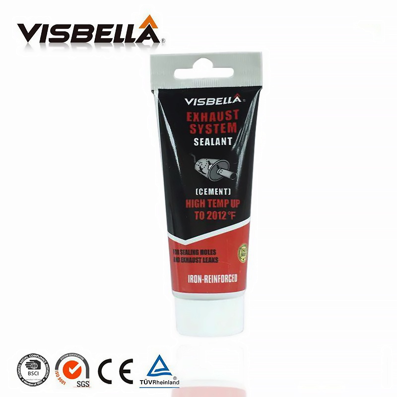 Visbella Exhaust System Sealant [ Cement ] High Temperatur 1100 Celcius Lem Panas Knalpot Motor Boco
