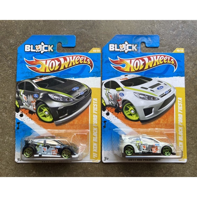 Hotwheels Ford Fiesta Ken Block 2pcs