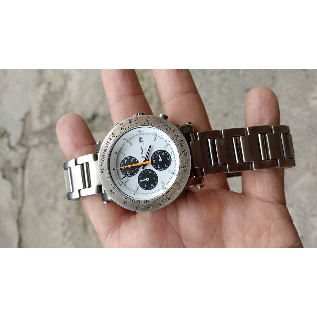 jam tangan sporty jam klasik jam pria klasik chronograph j maurice
