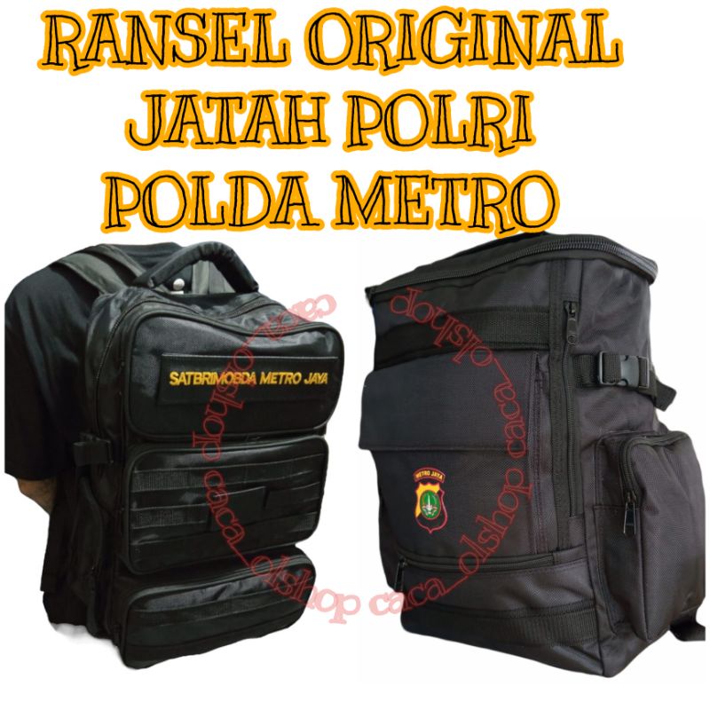 Tas Ransel Tempur Jatah POLRI BKO Brimob Sabhara Polda Metro