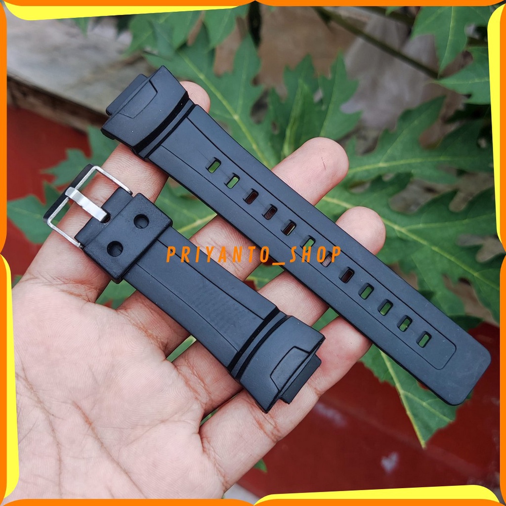 STRAP TALI JAM TANGAN CASIO G-SHOCK G-100 G100 G-101 G-200 G-2110 G-2300 HITAM