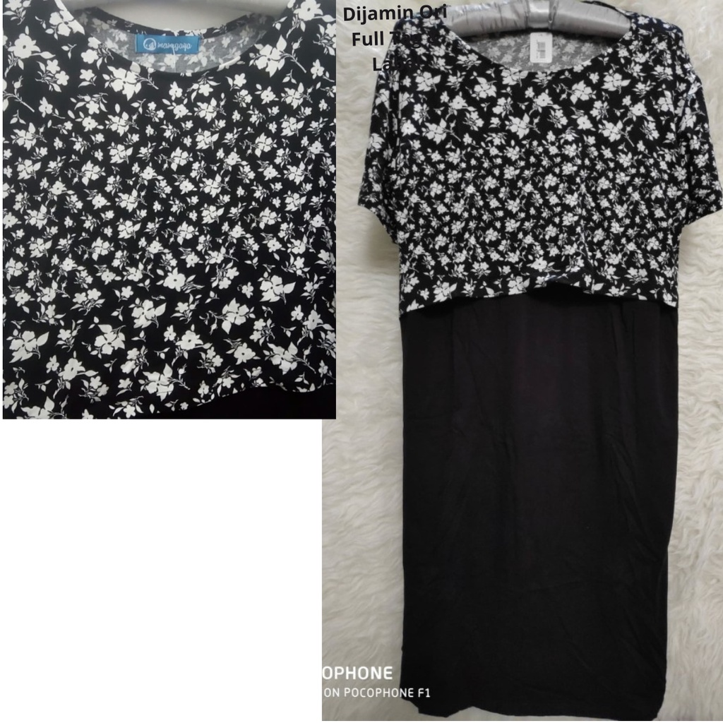 Baju Hamil Kerja/Dress Hamil dan Menyusui Mamigaya/Dress Kerja Hamil
