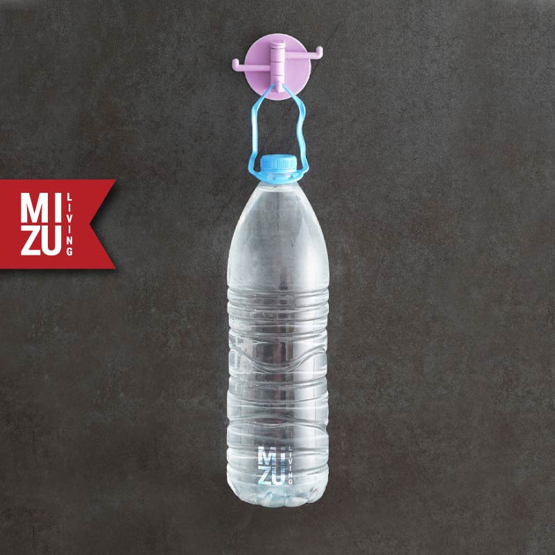 MIZU 3-EDA Wall Hook Hanger Gantungan Kunci Dapur WC Dinding Serbaguna Tanpa Paku