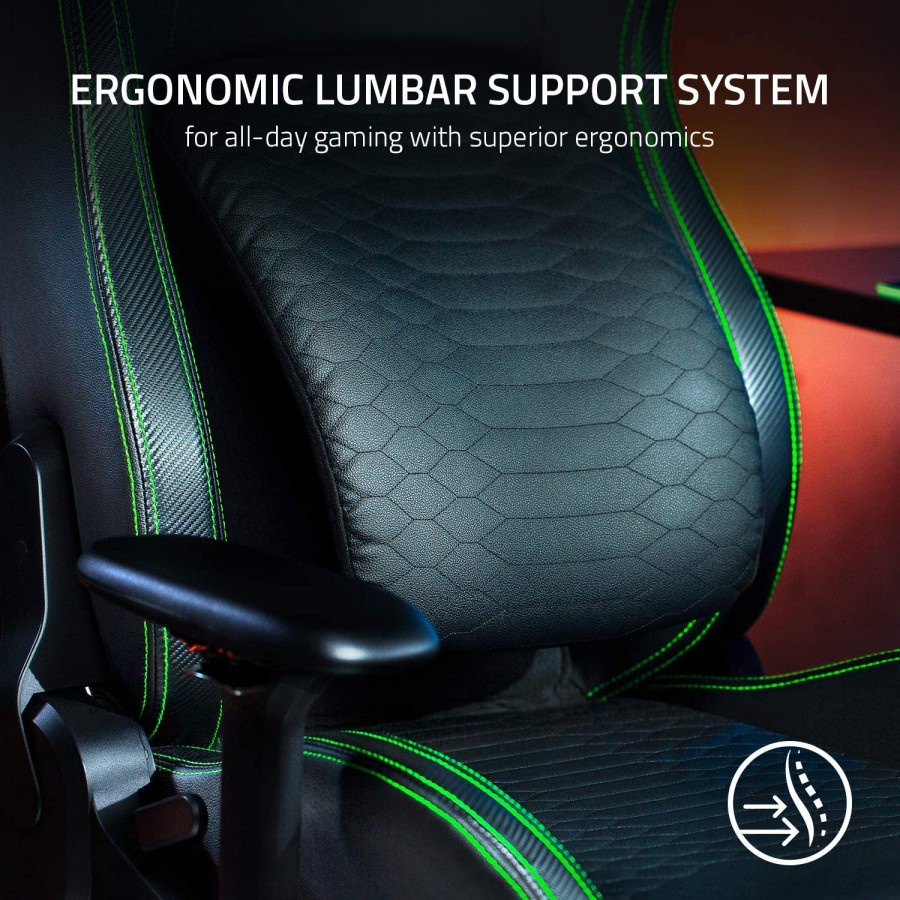 Razer Iskur Green Ergonomic Gaming Chair