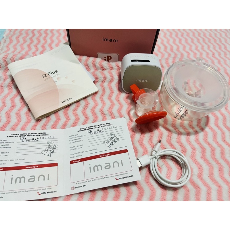 Breast Pump imani i2 Plus/Breast Funnel Set Imani Preloved