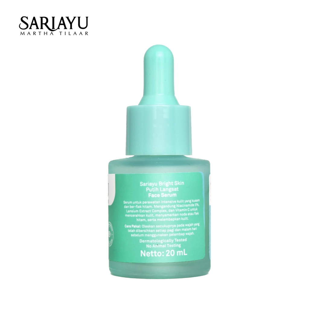 Sariayu Bright Skin Putih Langsat Face Serum - 20ml