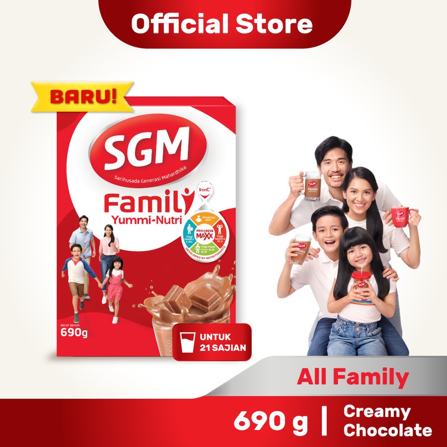 

SGM Family Coklat 690gr