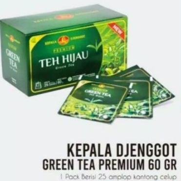 

8.8 TEH HIJAU Kepala Djenggot celup isi 25 pcs Diet keto