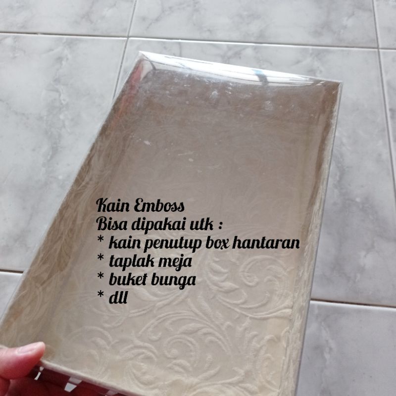 Promo  Kain Spunbond Emboss Batik Lebar 120Cm