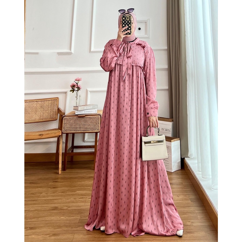 Gamis Fashion Muslim Mazia 6 Pesta Kekinian/Ori Glamz