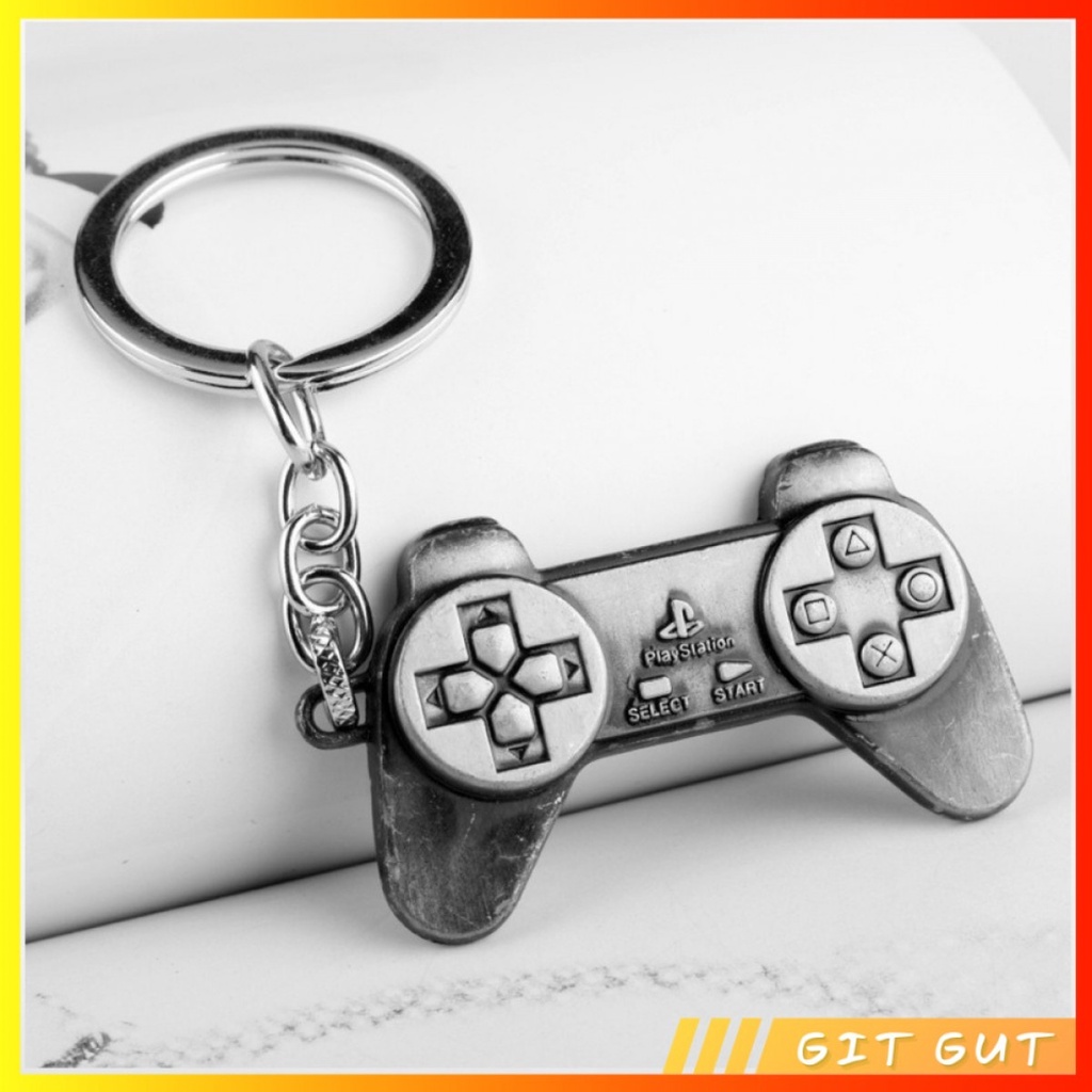 Keychain Gantungan Kunci Retro Playstation Game Controller