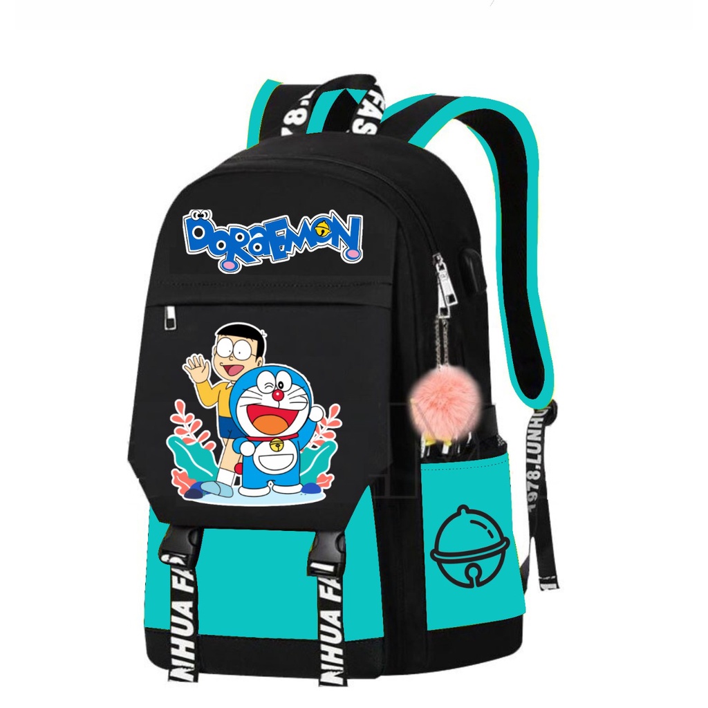 tas ransel anak sekolah PREMIUM karakter kartun DORAEMON terbaru 2022 bisa bayar di tempat ( COD )