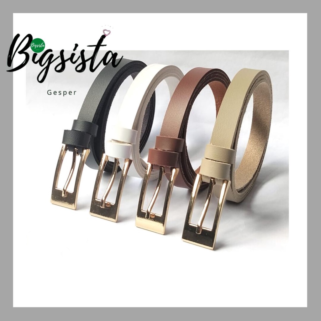 Ikat Pinggang Gamis Wanita Ukuran Jumbo Belt Fashion Gesper Cewek Lingkar Pinggang Besar