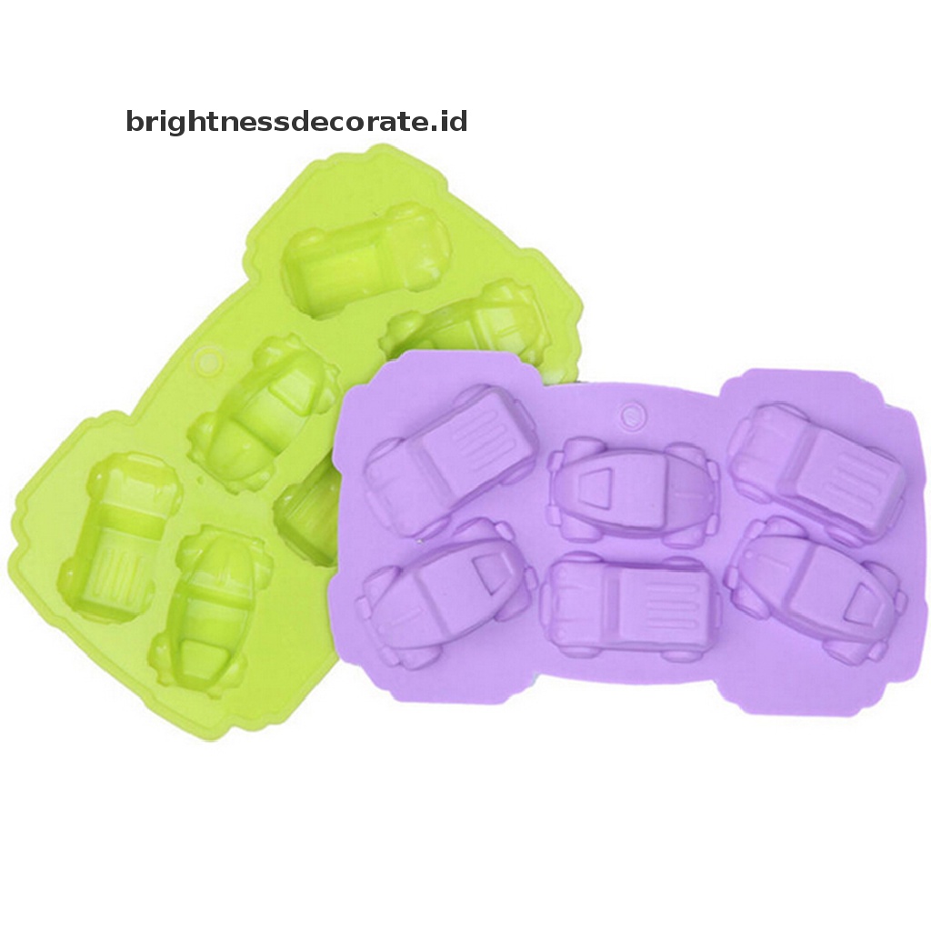 [Birth] Cetakan Silikon Mobil Fondant Cake Coklat Decorag Baking Tools Cetakan Sabun [ID]